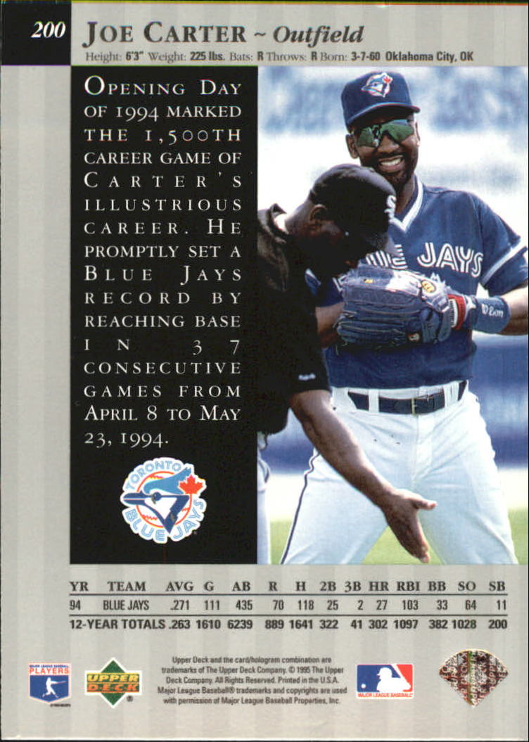  1997 Upper Deck with Traded Toronto Blue Jays Team Set with  Roger Clemens & Joe Carter - 15 Cards : Collectibles & Fine Art