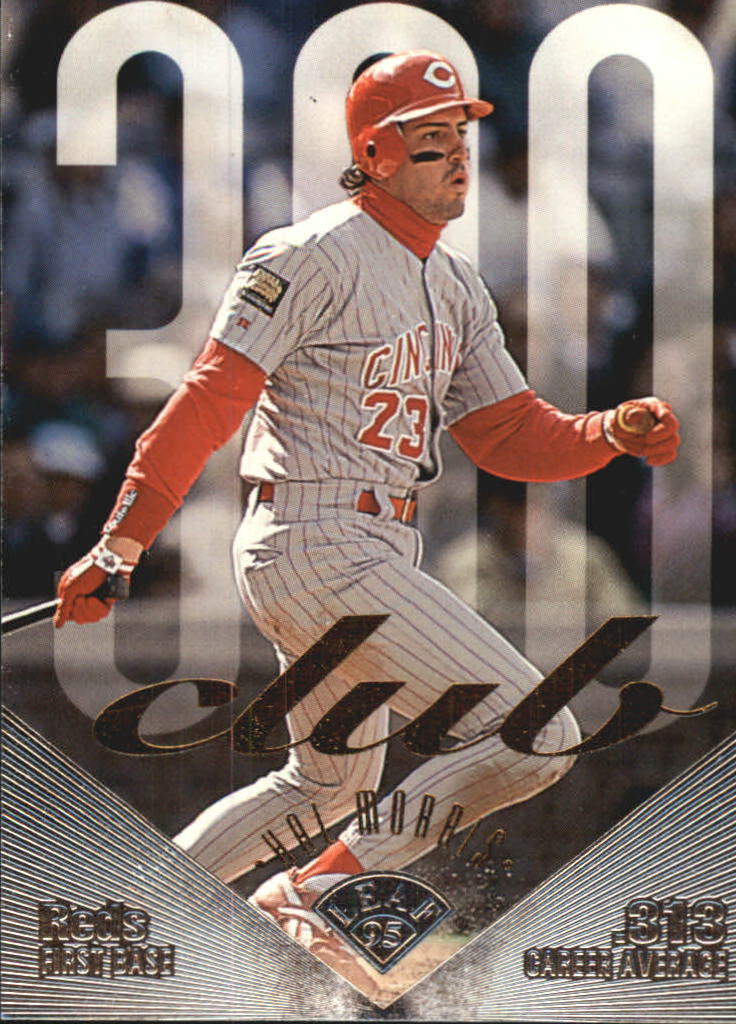 Foglia Baseball 1995 "300 Club" Inserto Carte - Foto 2 di 13