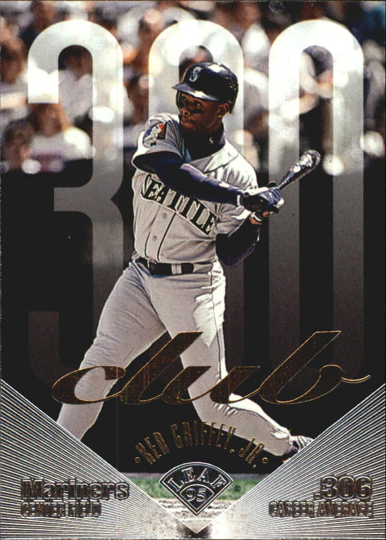 Foglia Baseball 1995 "300 Club" Inserto Carte - Foto 6 di 13
