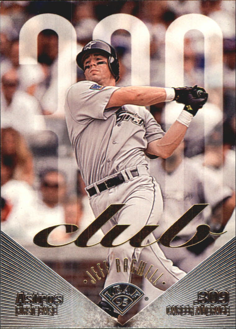 Foglia Baseball 1995 "300 Club" Inserto Carte - Foto 8 di 13