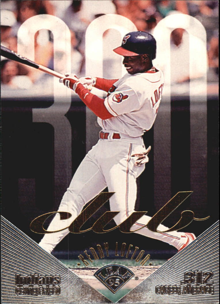 Foglia Baseball 1995 "300 Club" Inserto Carte - Foto 12 di 13