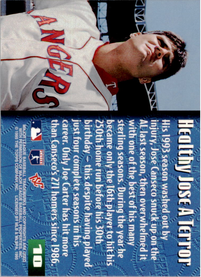 1995 Stadium Club Members Only Baseball - Picture 19 of 95