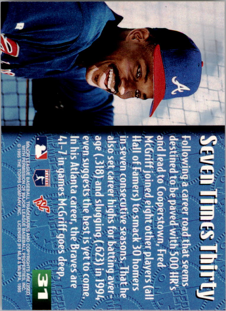 1995 Stadium Club Members Only Baseball - Picture 57 of 95