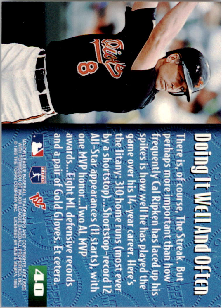 1995 Stadium Club Members Only Baseball - Picture 75 of 95