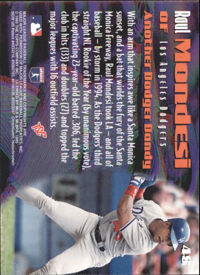 1995 Stadium Club Members Only Baseball - Picture 91 of 95