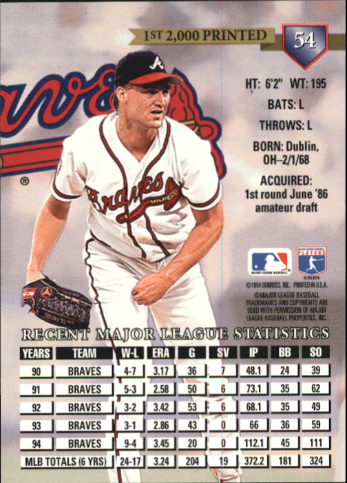 Tarjetas paralelas de béisbol Donruss 1995 ""Pruebas de prensa - Imagen 13 de 71