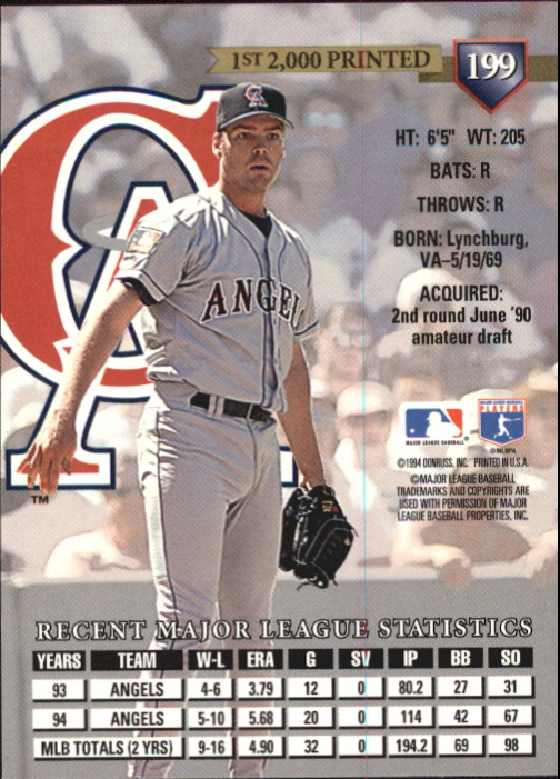 Tarjetas paralelas de béisbol Donruss 1995 ""Pruebas de prensa - Imagen 39 de 71