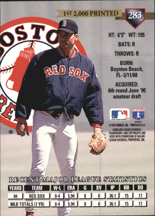 Tarjetas paralelas de béisbol Donruss 1995 ""Pruebas de prensa - Imagen 47 de 71