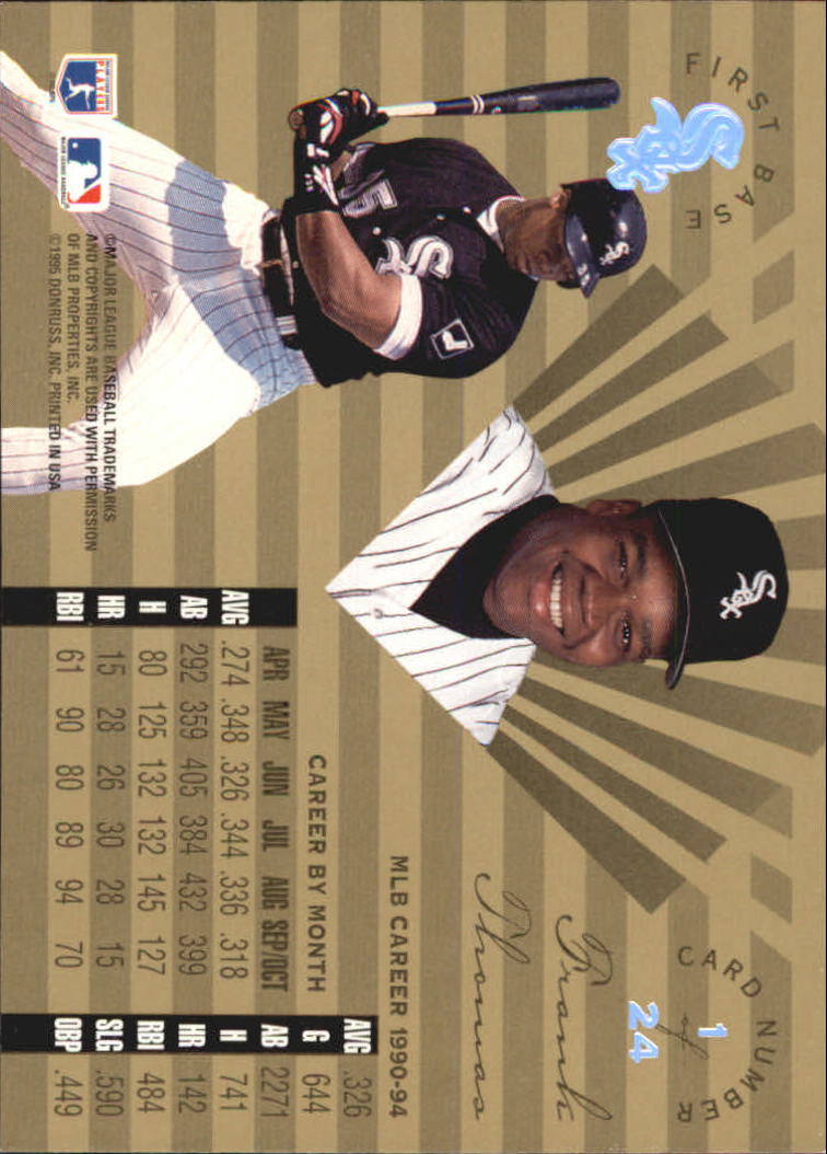1995 Leaf Limited Baseball "Gold" Insert Cards - Picture 3 of 45