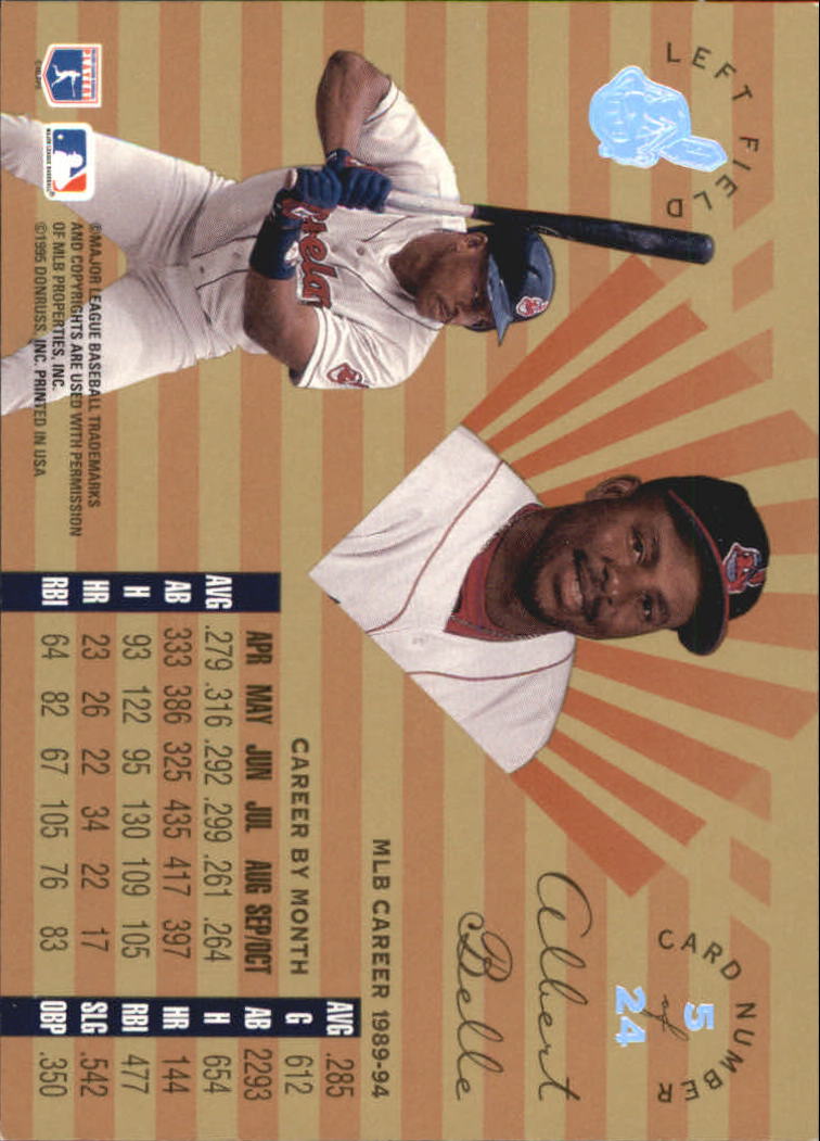 1995 Leaf Limited Baseball "Gold" Insert Cards - Picture 11 of 45
