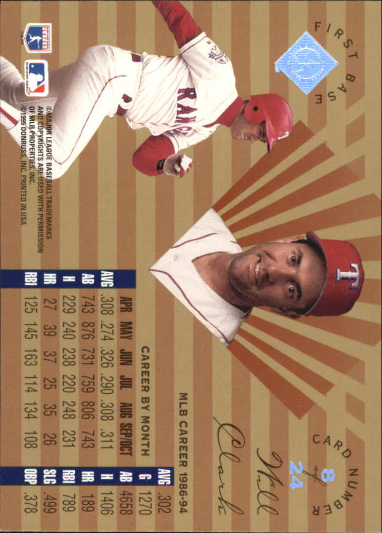 1995 Leaf Limited Baseball "Gold" Insert Cards - Picture 15 of 45