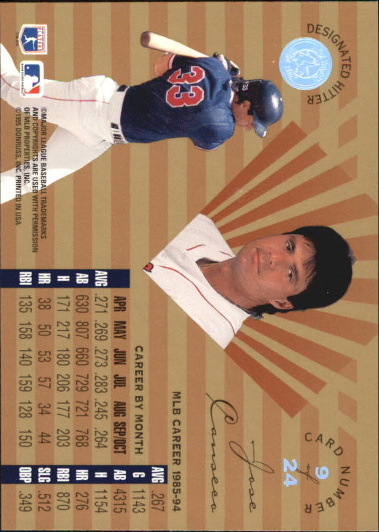 1995 Leaf Limited Baseball "Gold" Insert Cards - Picture 17 of 45