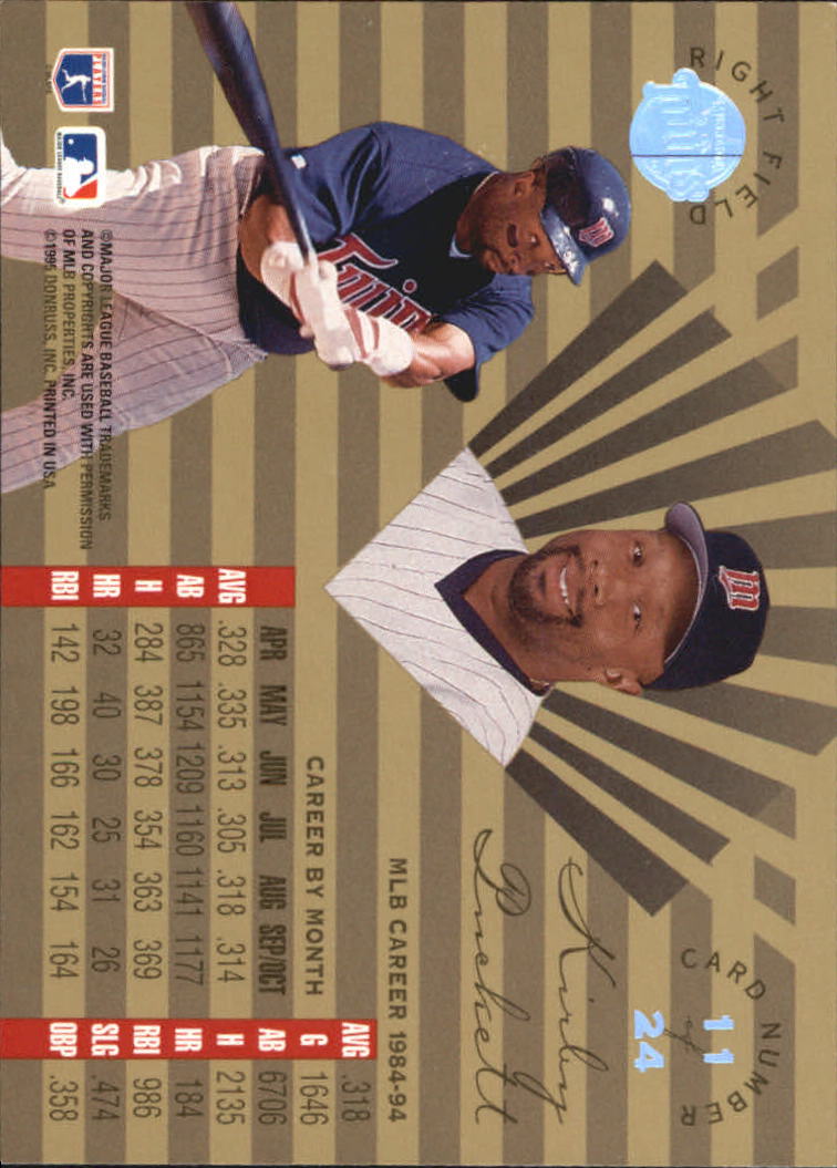 1995 Leaf Limited Baseball "Gold" Insert Cards - Picture 21 of 45