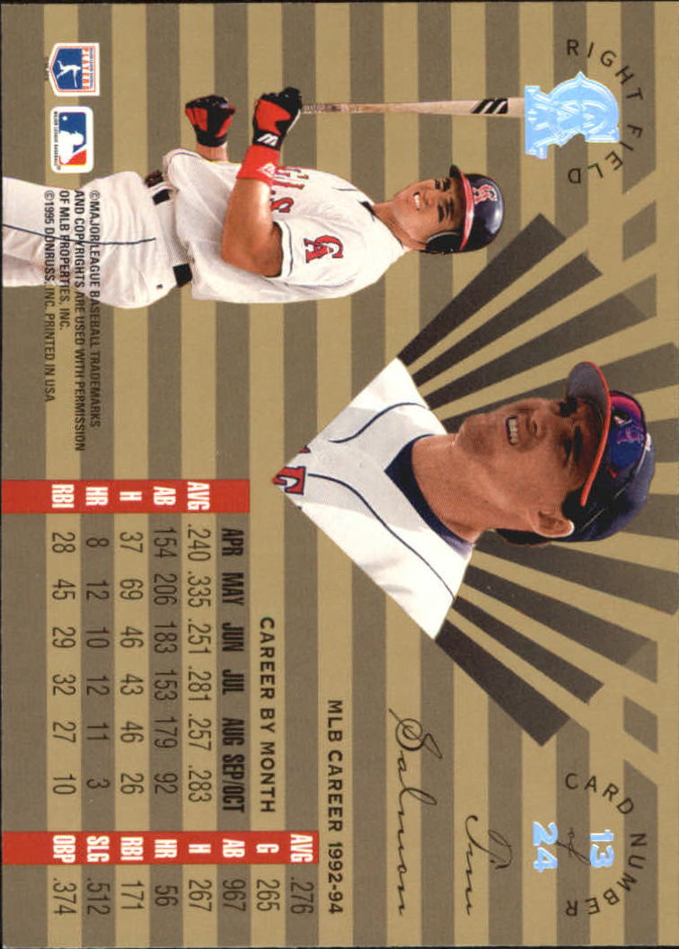 1995 Leaf Limited Baseball "Gold" Insert Cards - Picture 25 of 45