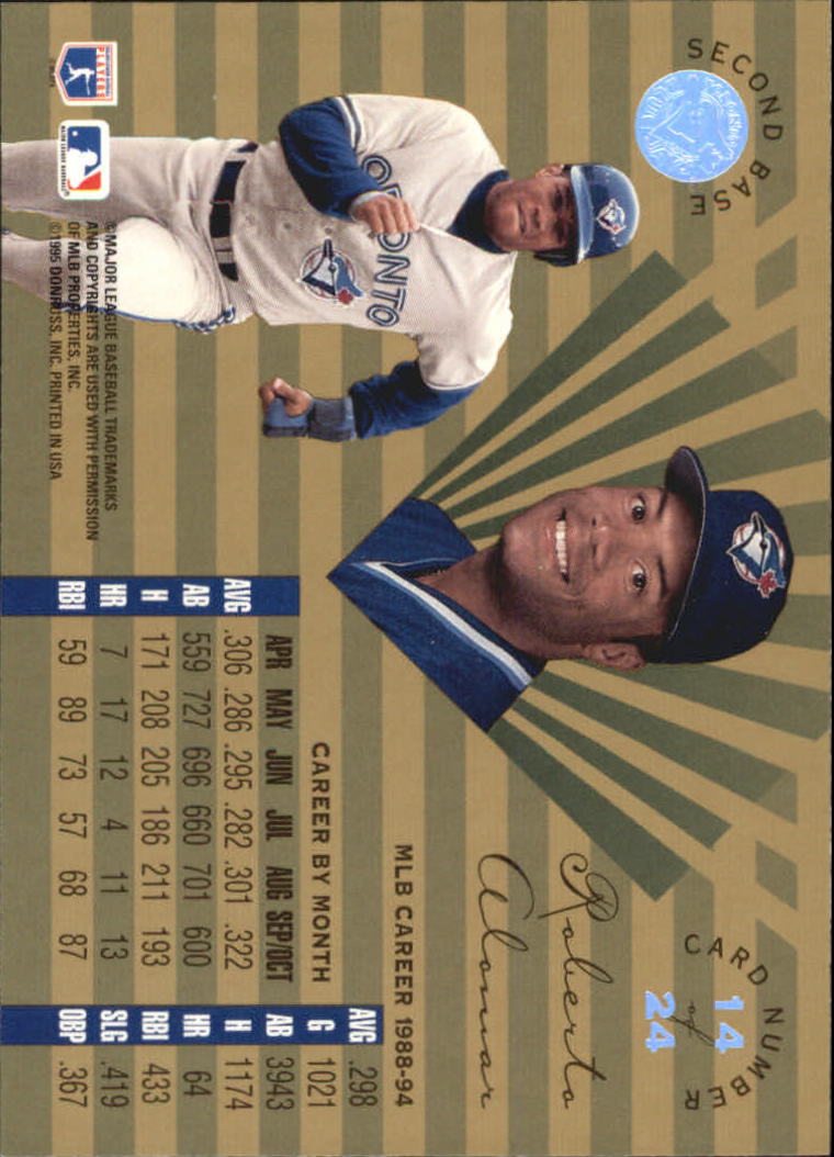 1995 Leaf Limited Baseball "Gold" Insert Cards - Picture 27 of 45