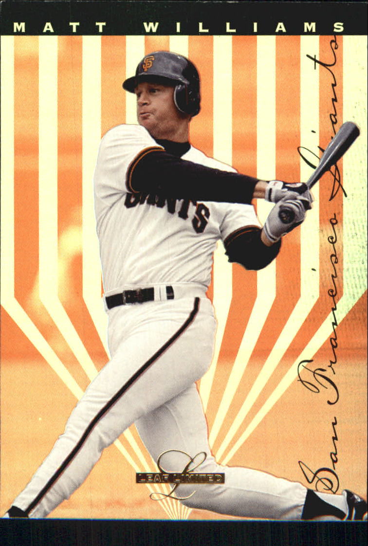 1995 Leaf Limited Baseball "Gold" Insert Cards - Picture 32 of 45