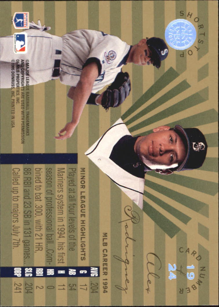 1995 Leaf Limited Baseball "Gold" Insert Cards - Picture 37 of 45