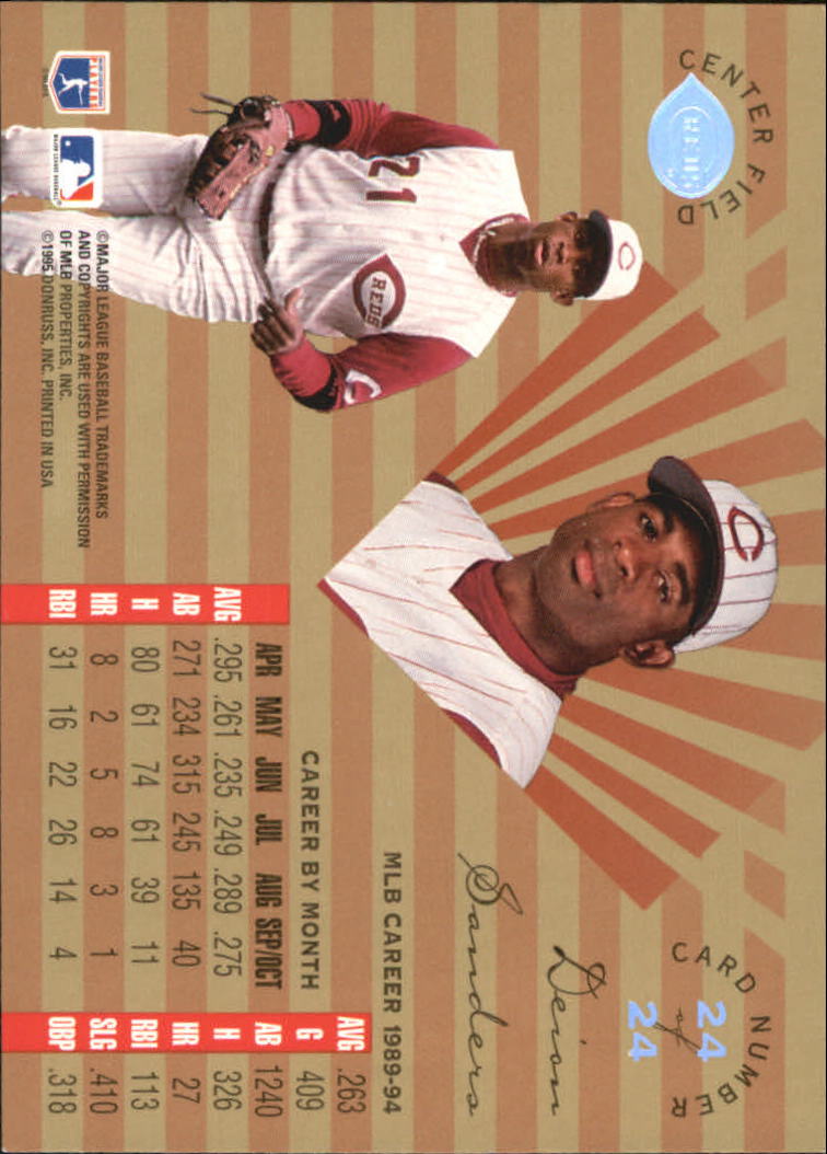 1995 Leaf Limited Baseball "Gold" Insert Cards - Picture 45 of 45
