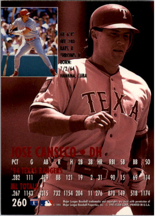 1995 Ultra (Fleer) Baseball "Main Set" Cards #251 to #450 - Picture 9 of 199