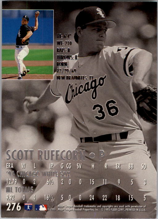 1995 Ultra (Fleer) Baseball "Main Set" Cards #251 to #450 - Picture 23 of 199