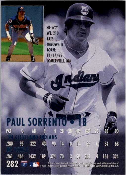 1995 Ultra (Fleer) Baseball "Main Set" Cards #251 to #450 - Picture 35 of 199