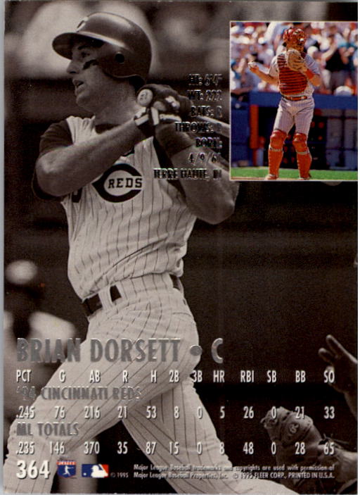1995 Ultra (Fleer) Baseball "Main Set" Cards #251 to #450 - Picture 101 of 199