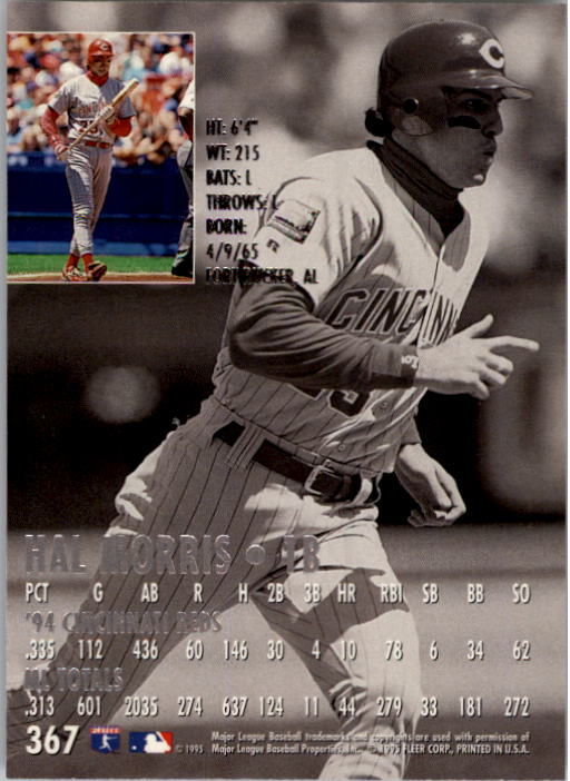 1995 Ultra (Fleer) Baseball "Main Set" Cards #251 to #450 - Picture 107 of 199