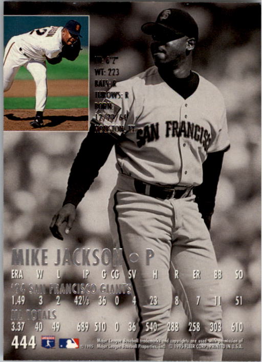 1995 Ultra (Fleer) Baseball "Main Set" Cards #251 to #450 - Picture 195 of 199