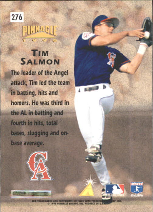 1996 Pinnacle Baseball Card Pick 251 399 EBay