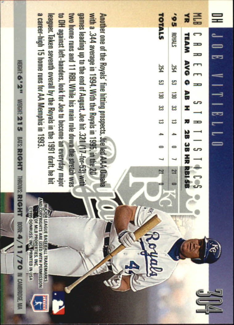1996 Donruss Baseball Card Pick 302-549 - Picture 7 of 481
