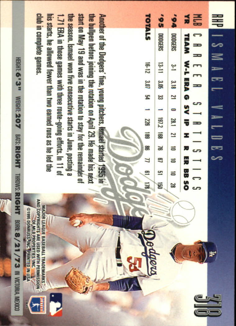 1996 Donruss Baseball Card Pick 302-549 - Picture 35 of 481