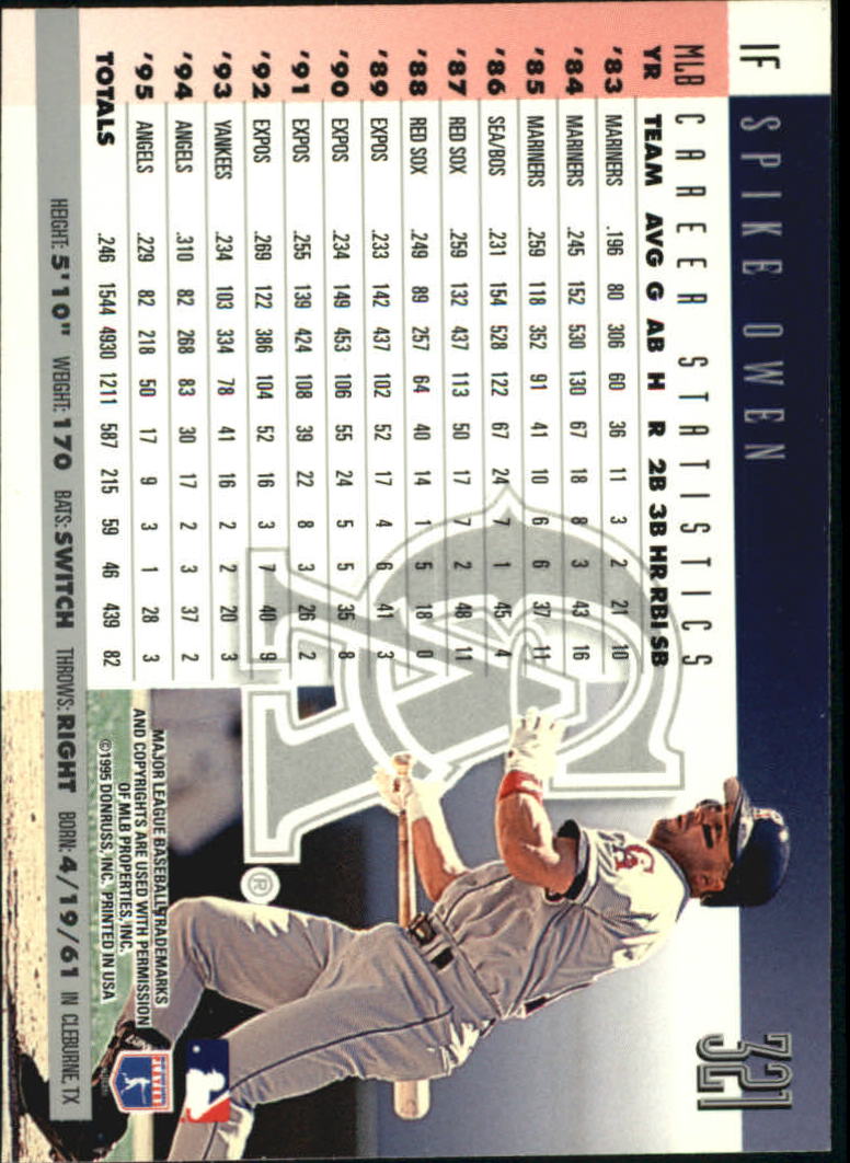 1996 Donruss Baseball Card Pick 302-549 - Picture 41 of 481