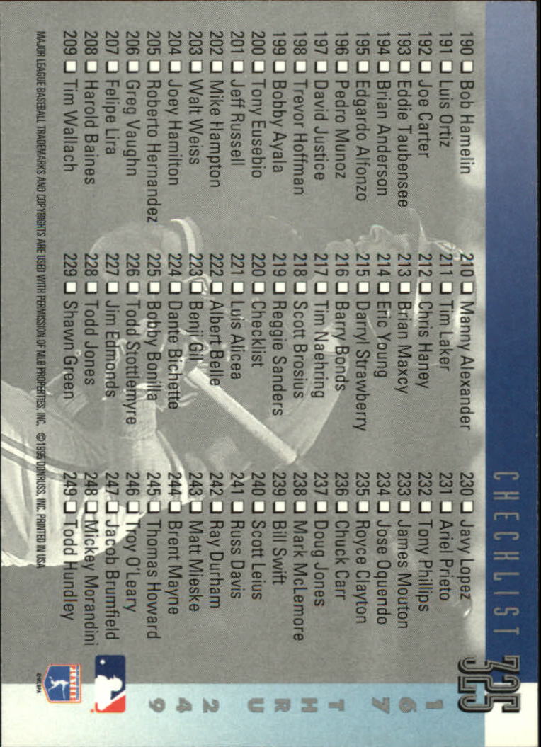1996 Donruss Baseball Card Pick 302-549 - Picture 47 of 481