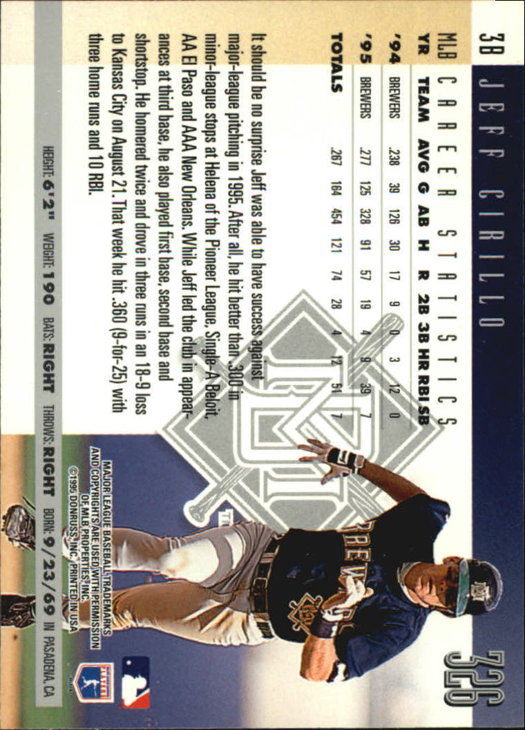 1996 Donruss Baseball Card Pick 302-549 - Picture 49 of 481