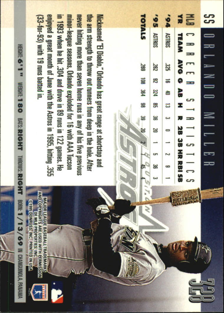 1996 Donruss Baseball Card Pick 302-549 - Picture 51 of 481