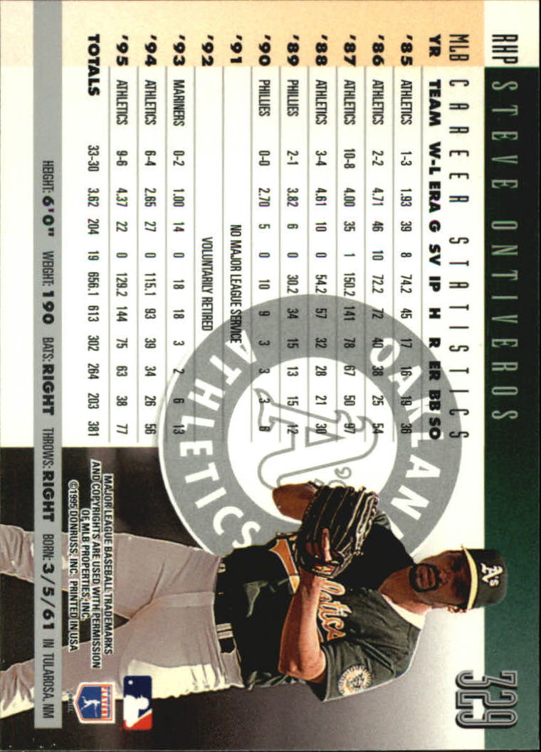 1996 Donruss Baseball Card Pick 302-549 - Picture 53 of 481