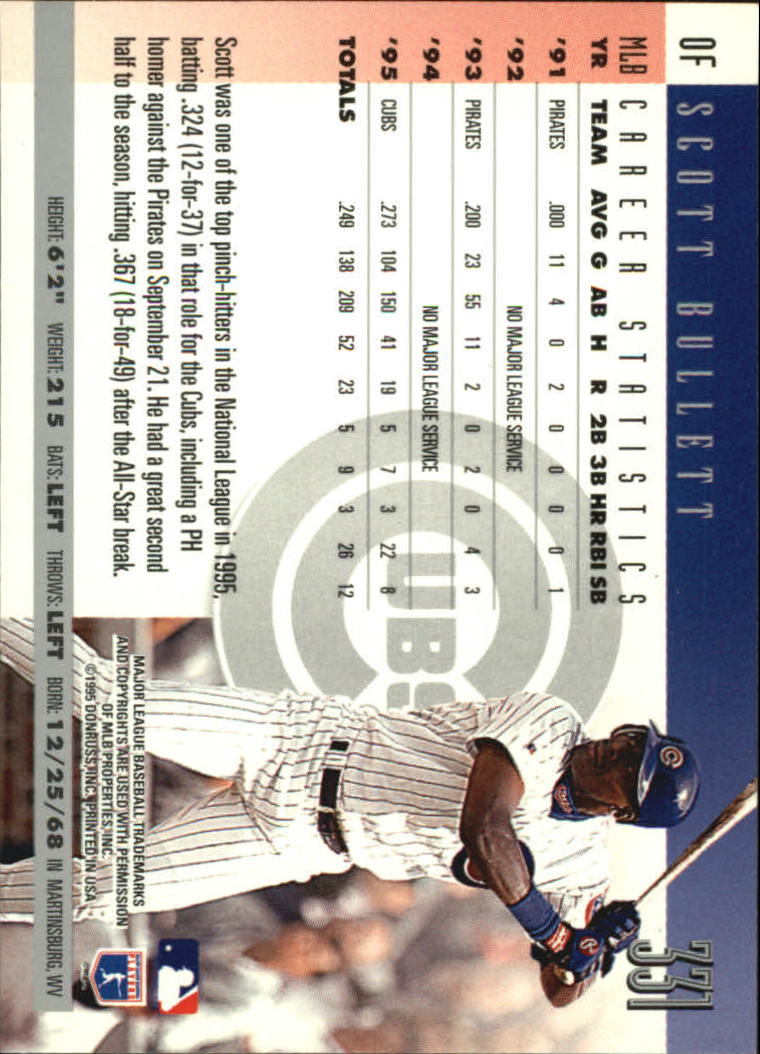 1996 Donruss Baseball Card Pick 302-549 - Picture 55 of 481