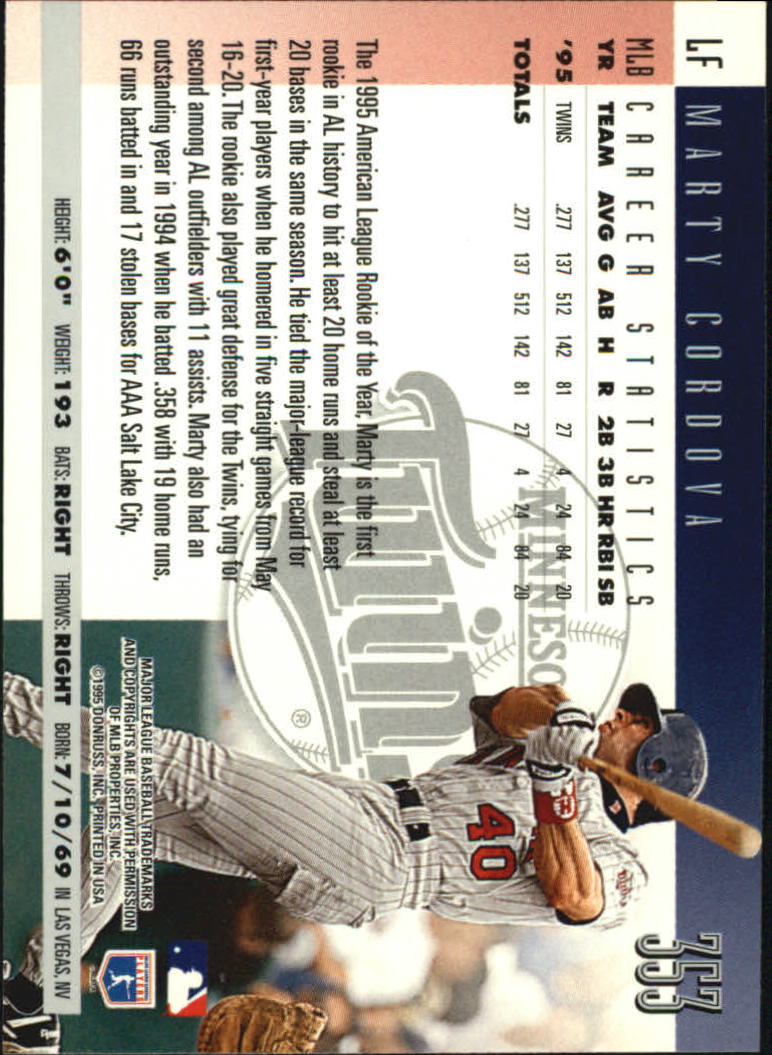 1996 Donruss Baseball Card Pick 302-549 - Picture 99 of 481