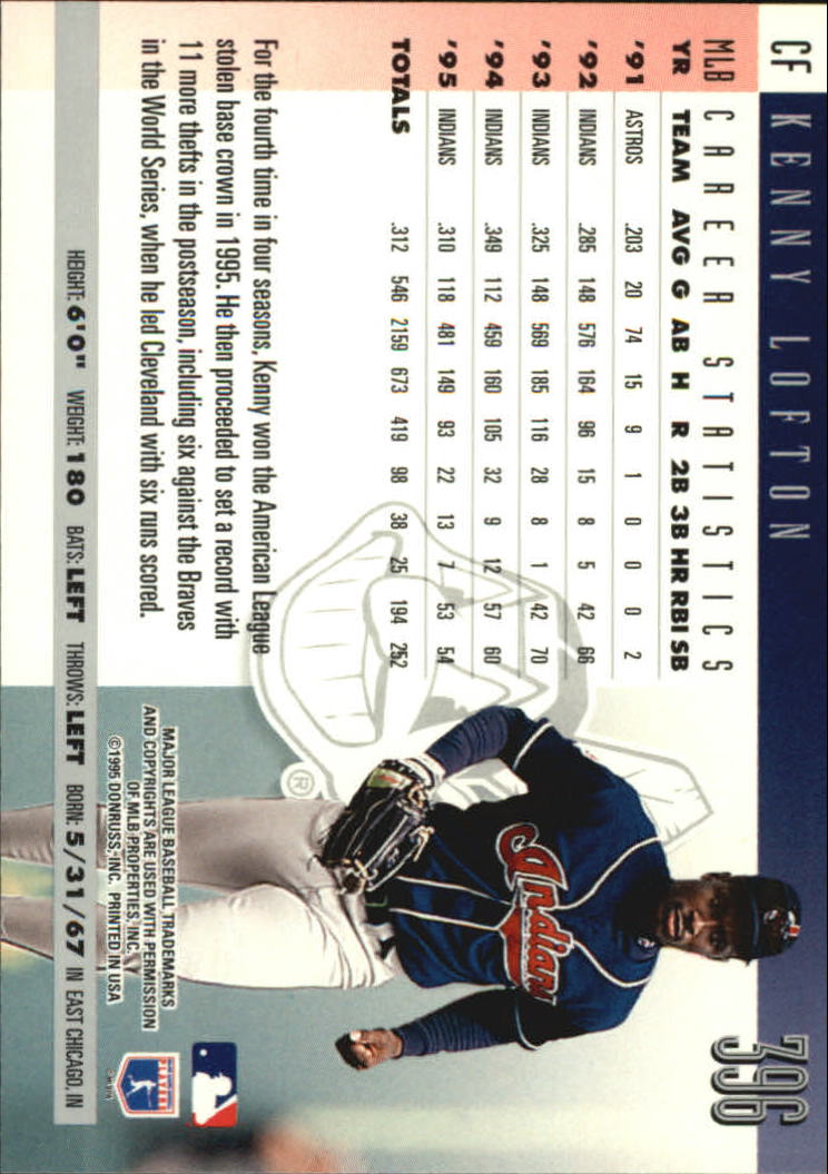 1996 Donruss Baseball Card Pick 302-549 - Picture 185 of 481