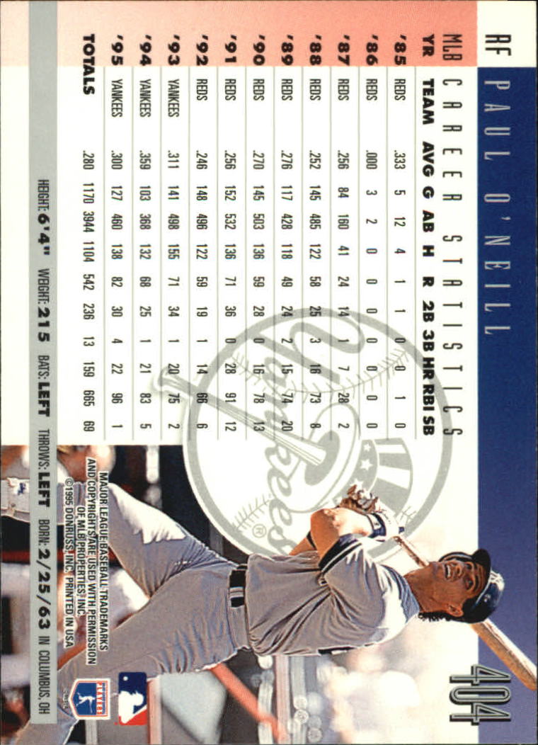 1996 Donruss Baseball Card Pick 302-549 - Picture 201 of 481