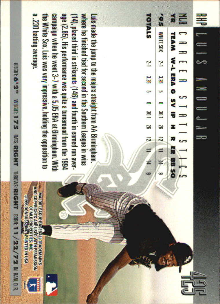 1996 Donruss Baseball Card Pick 302-549 - Picture 241 of 481