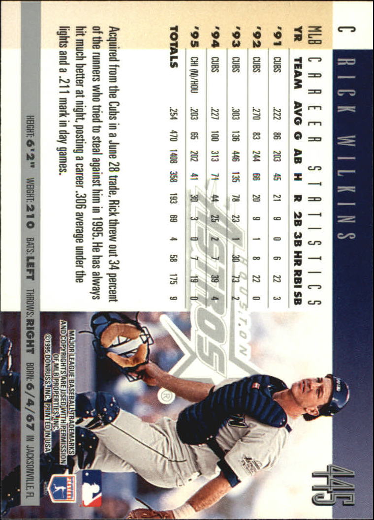 1996 Donruss Baseball Card Pick 302-549 - Picture 281 of 481