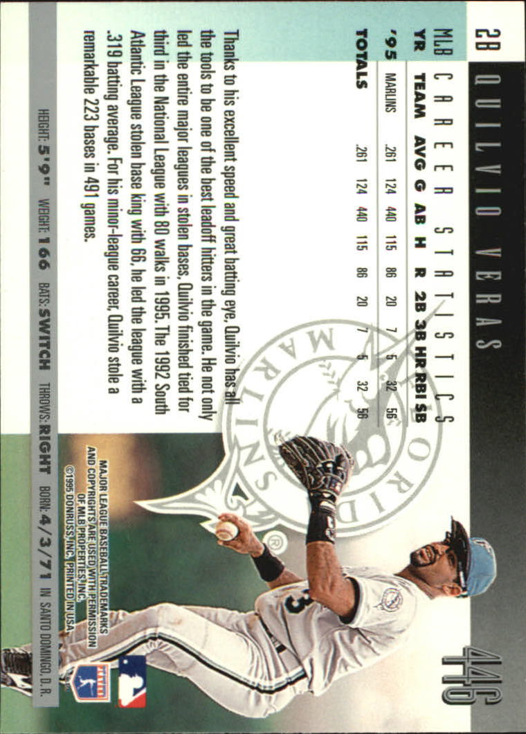 1996 Donruss Baseball Card Pick 302-549 - Picture 283 of 481