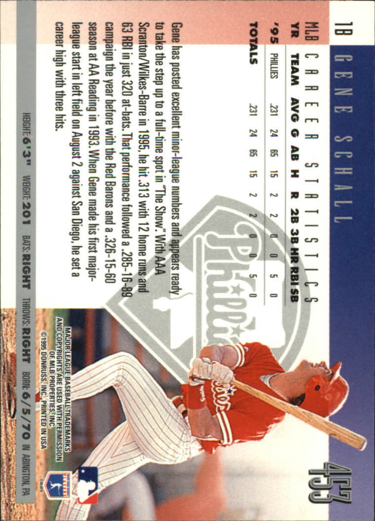 1996 Donruss Baseball Card Pick 302-549 - Picture 297 of 481