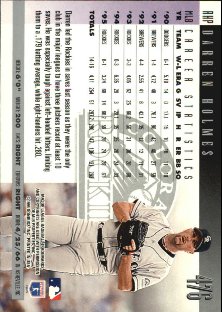 1996 Donruss Baseball Card Pick 302-549 - Picture 341 of 481