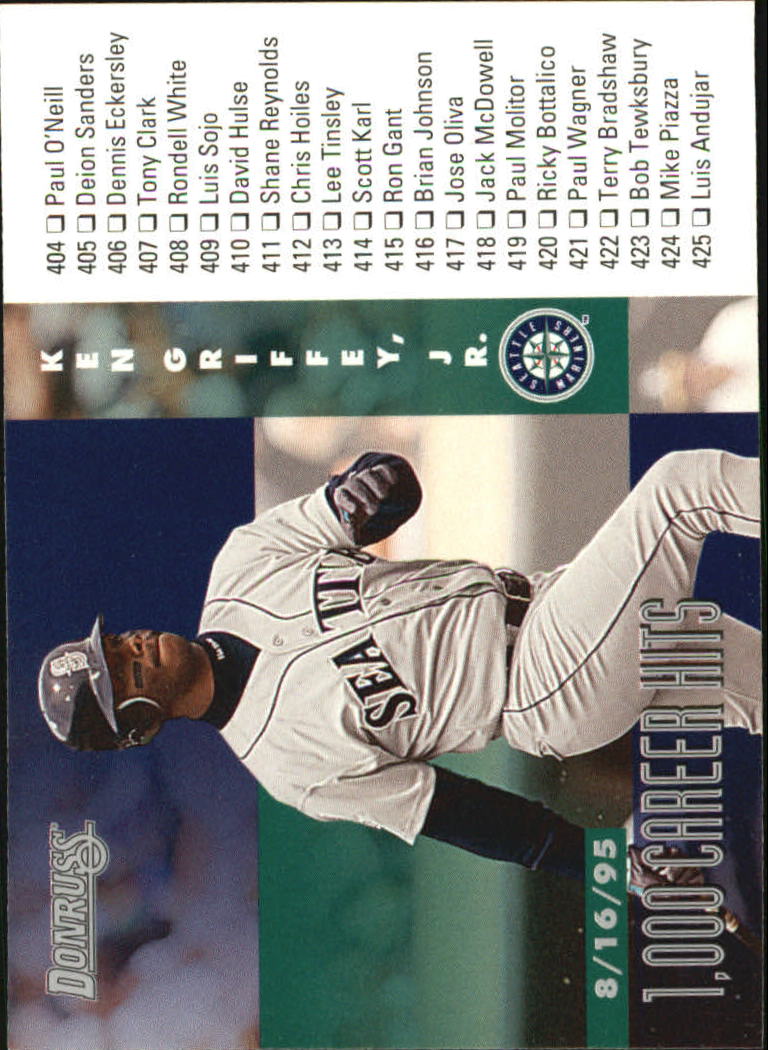 1996 Donruss Baseball Card Pick 302-549 - Picture 368 of 481