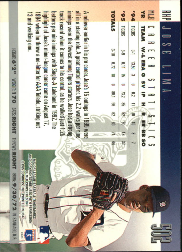 1996 Donruss Baseball Card Pick 302-549 - Picture 391 of 481