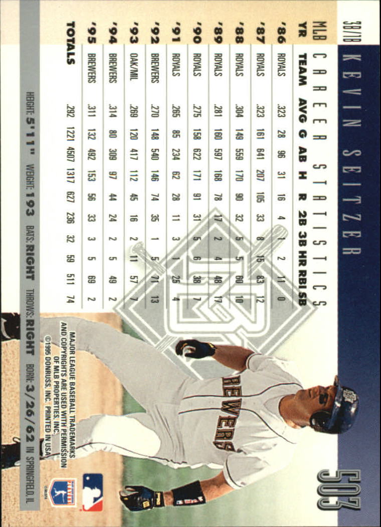 1996 Donruss Baseball Card Pick 302-549 - Picture 393 of 481