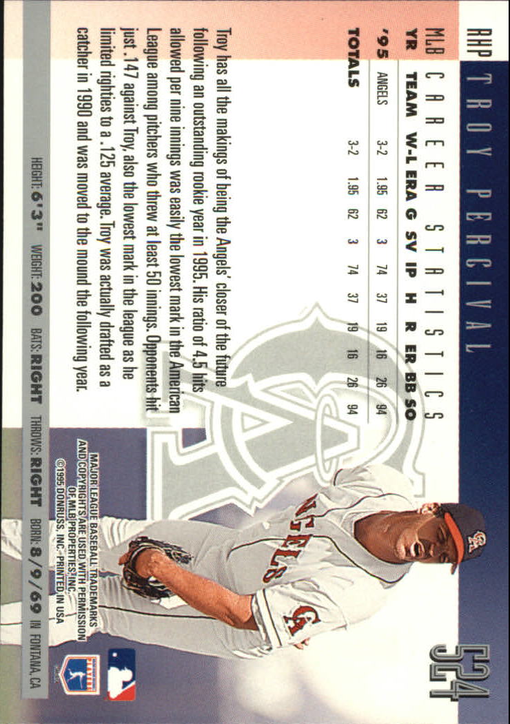 1996 Donruss Baseball Card Pick 302-549 - Picture 435 of 481