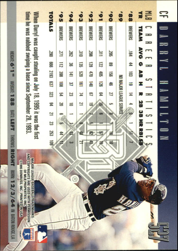 1996 Donruss Baseball Card Pick 302-549 - Picture 439 of 481